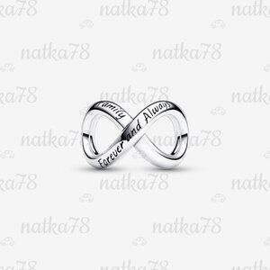 Pandora Forever & Always Infinity Charm|Pendant